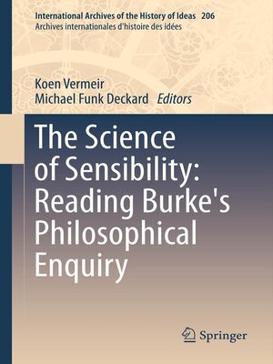 cover image of The Science of Sensibility